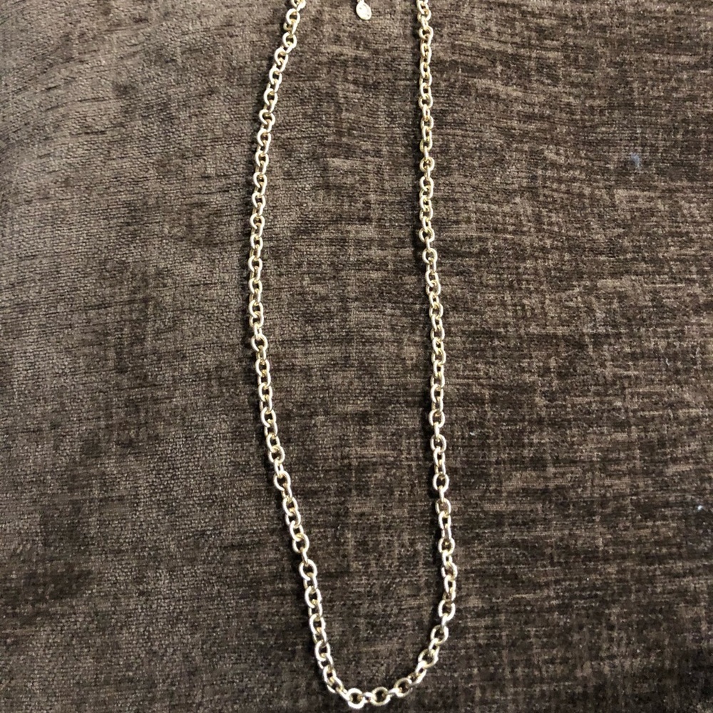 13” Gold Tone Necklace